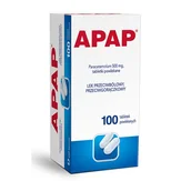 Przeziębienie i grypa - US Pharmacia Apap 500mg 100 szt. - miniaturka - grafika 1