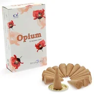 Kadzidła i dodatki - Kadzidełka Stożkowe Stamford - Opium 15 szt. - miniaturka - grafika 1