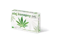 Przeziębienie i grypa - GAL GAL Olej konopny 60 kaps - miniaturka - grafika 1