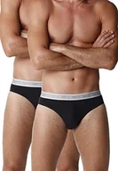 Majtki damskie - LVB Męskie figi ewolucyjne 3D, czarne, 47 (2 sztuki) - miniaturka - grafika 1