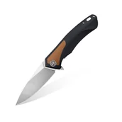 Noże - Nóż Składany Petrified Fish Pub Pf-838 Brs Brown-Satin - miniaturka - grafika 1
