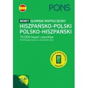Książki do nauki języka hiszpańskiego - Pons Nowy słownik współczesny hiszp-pol, pol-hisp. - praca zbiorowa - miniaturka - grafika 1