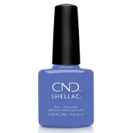 Lakiery hybrydowe - CND Shellac Motley Blue 7,3 ml - miniaturka - grafika 1