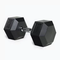 Hantle i ciężarki - Hantel ogumowany TREXO Hex 20 kg - miniaturka - grafika 1