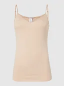 Bielizna nocna - Podkoszulka na cienkich ramiączkach — bezszwowy model ‘Cotton Seamless’ - miniaturka - grafika 1