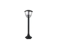 Lampy ogrodowe - Kobi TEVIO 1xE27/60W/230V IP54 97 cm czarna - miniaturka - grafika 1