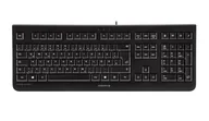 Zestawy myszka + klawiatura - CHERRY DC 2000 klawiatura Dołączona myszka USB QWERTY Skandynawia Czarny - miniaturka - grafika 1