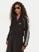 Bluzy damskie - adidas Bluza IT9689 Czarny Regular Fit - miniaturka - grafika 1