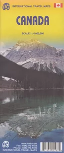 ITMB Kanada mapa 1:6 000 000 ITMB - Atlasy i mapy - miniaturka - grafika 1