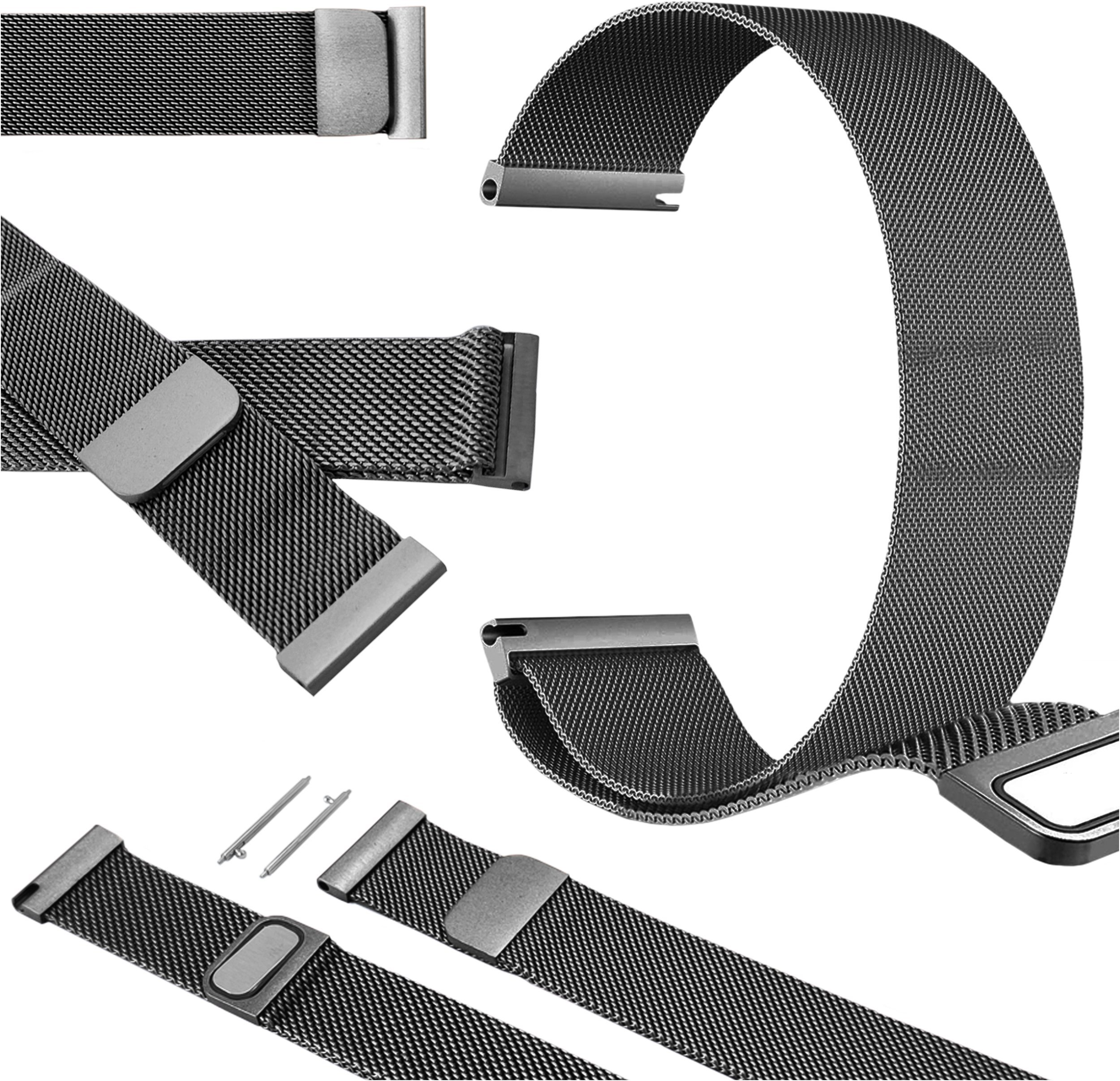 ChronSmarta Pasek ChronSmarta do zegarka Garmin Vivoactive 3 5 Music GPS Vivomove HR Style Luxe Move Szary