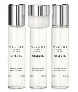 Chanel Allure Homme Sport Eau Extreme, zestaw kosmetyków, 3 szt. - Zestawy perfum męskich - miniaturka - grafika 1