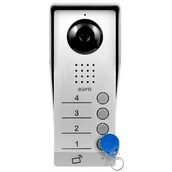 Systemy inteligentnych domów - Kaseta zewnętrzna wideodomofonu EURA VDA-94A3 Srebrny - miniaturka - grafika 1