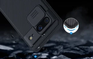 Etui z osłoną na aparat Nillkin CamShield Pro Case do Google Pixel 8 - czarne - Etui i futerały do telefonów - miniaturka - grafika 6