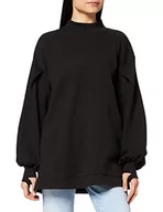 Bluzy damskie - ICHI Damska bluza Ihazani Sw, 194008/Black, M - miniaturka - grafika 1