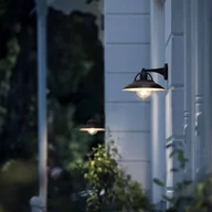 Lampy ogrodowe - Philips Mygarden Kinkiet Cormorant, 1X42 W, Czarny, 1738130Pn - miniaturka - grafika 1