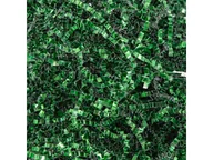 Opakowania i torebki na prezenty - Wypełniacz do prezentów karbowany metalizowany - zielony - 50 g - miniaturka - grafika 1