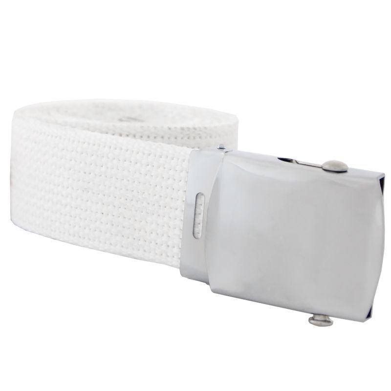 Mil-Tec Pasek Parciany Biały - Biały