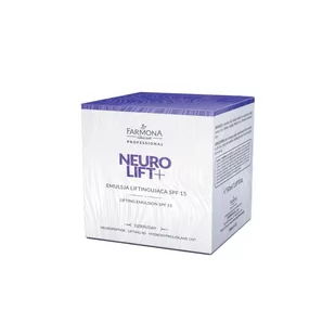 Farmona NEUROLIFT Emulsja liftingująca SPF15 50ml - Pielęgnacja stóp - miniaturka - grafika 1