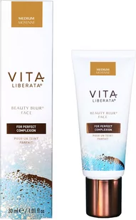 Vita Liberata Beauty Blur Face Tonujący krem do twarzy 30 ml (kolor medium) - Kremy do twarzy - miniaturka - grafika 3