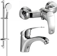 Zestawy baterii łazienkowych - Mexen Fabia DB05 zestaw prysznicowy, chrom - 746504DB05-00 - miniaturka - grafika 1