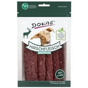 Przysmaki dla psów - Dokas, suszone mięso z jelenia - 60 g - miniaturka - grafika 1
