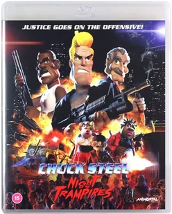 Chuck Steel: Chuck Steel: The Night Of The Trampires - Filmy animowane Blu-Ray - miniaturka - grafika 1