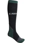 Skarpetki męskie - CMP Skarpety trekkingowe "Wool Mid" w kolorze antracytowym - miniaturka - grafika 1