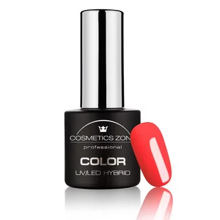 Lakier hybrydowy neonowy czerwony 7ml – Flirty Red N58 - Lakiery hybrydowe - miniaturka - grafika 1