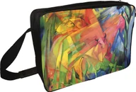 Torby szkolne - Torba na ramię Zwierzęta w krajobrazie Franz Marc - miniaturka - grafika 1
