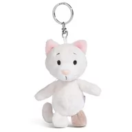 Maskotki i pluszaki - NICI 49401 Brelok pluszowy Kot uroczy Love 10cm GREEN - miniaturka - grafika 1