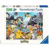 Zabawki kreatywne - Puzzle 1500 Pokemon Classic - miniaturka - grafika 1