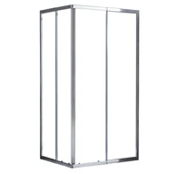 Kabiny prysznicowe - Kabina prysznicowa 70-80 x 80-90 x 185 cm Essentiall Sensea - miniaturka - grafika 1