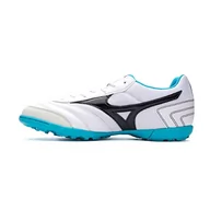 Piłka nożna - Mizuno Męskie buty piłkarskie MRL Sala Club Tf, White Black, 39 EU - miniaturka - grafika 1