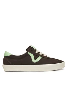 Vans Tenisówki Pop Pistachio Green VN000D1PE2Y1 Czarny - Trampki damskie - miniaturka - grafika 1