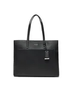 Torebki damskie - Calvin Klein Torebka Ck Must Medium Shopper_Caviar K60K613086 Czarny - miniaturka - grafika 1