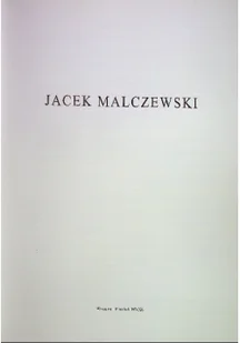 Jacek Malczewski - Książki o kulturze i sztuce - miniaturka - grafika 1