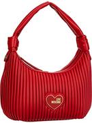 Torebki damskie - Love Moschino Damska torba na ramię Jc4042pp1gla1500, czerwona, czerwony - miniaturka - grafika 1