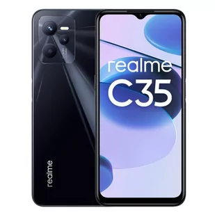 Realme C35 4GB/128GB Dual Sim Czarny - Telefony komórkowe - miniaturka - grafika 1