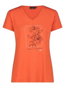 CMP Koszulka funkcyjna w kolorze pomarańczowym - Koszulki sportowe damskie - miniaturka - grafika 1