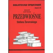 Lektury szkoła podstawowa - Biblios Przedwiośnie Stefana Żeromskiego - zeszyt 23 - Józef Osmoła - miniaturka - grafika 1