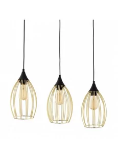 TK Lighting Lampa wisząca LIZA GOLD 2817 - Lampy sufitowe - miniaturka - grafika 1