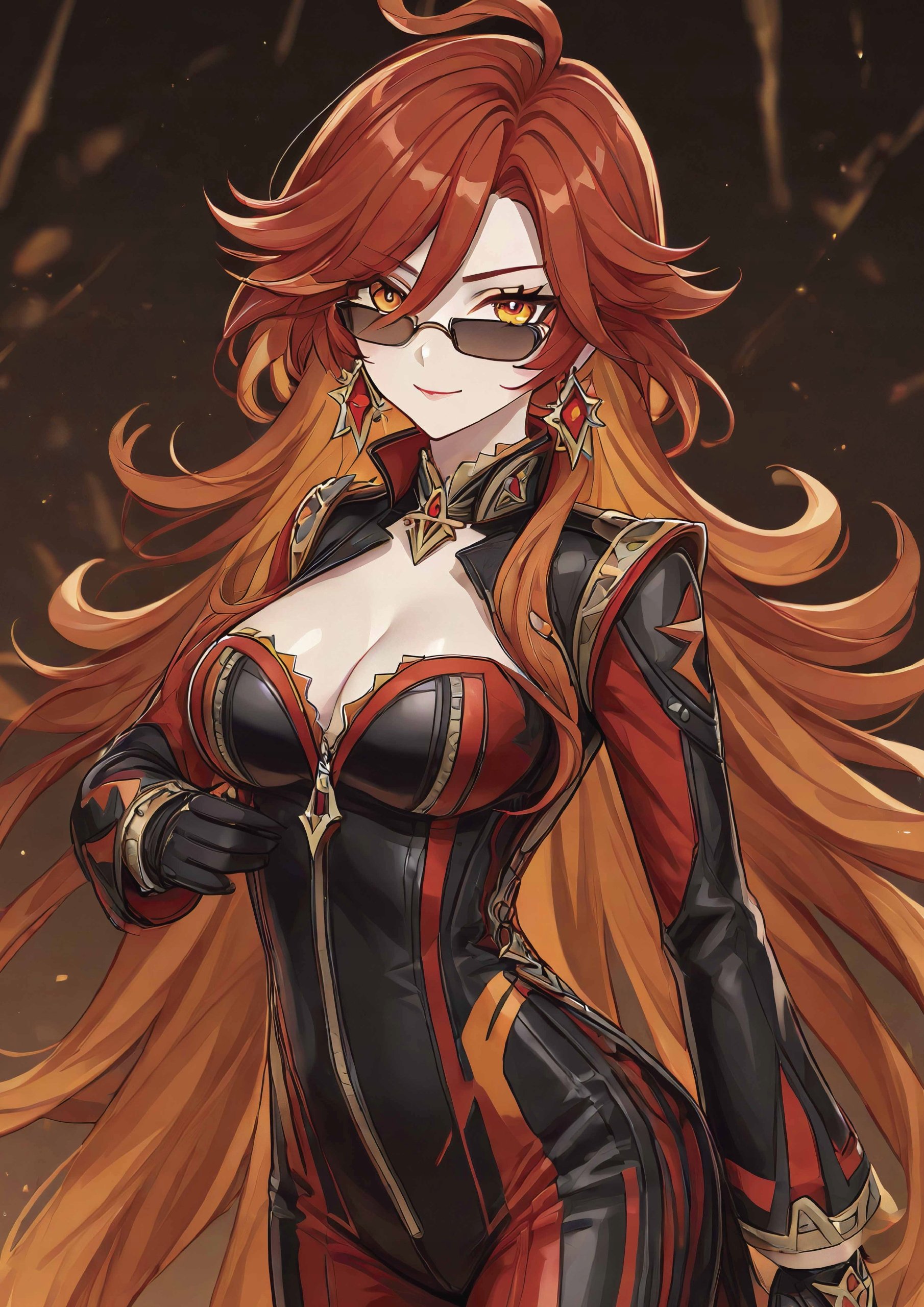 Plakat A3 Genshin Impact Anime Gra Mavuika