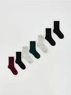 Skarpetki dla dzieci - Reserved - Skarpetki 7 pack - ciemnoszary - miniaturka - grafika 1