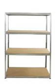Szafy i regały magazynowe - Regał Helios magazynowy metalowy HZZ_180X110X60_4_175 ilość półek 4 nośność 175 kg / Wamar-Sosenka - miniaturka - grafika 1