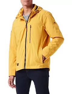 camel active Męska kurtka funkcyjna TeXXXactive, żółty, 62 - Kurtki męskie - miniaturka - grafika 1