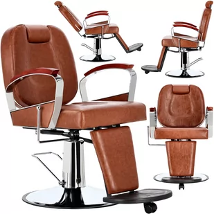 Fotel fryzjerski barberski hydrauliczny do salonu fryzjerskiego barber shop Carson barberking w 24H - Fotele fryzjerskie - miniaturka - grafika 1
