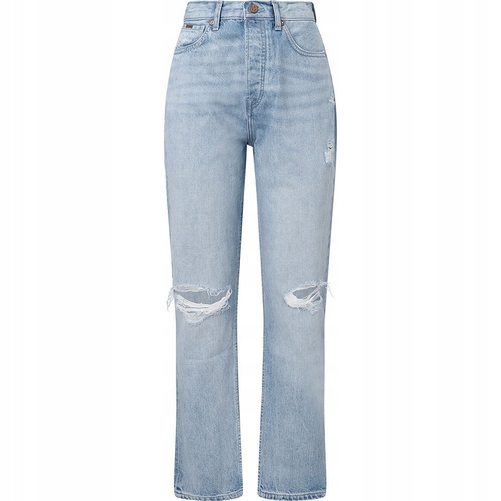 Pepe Jeans Spodnie Jeansowe Niebieskie 24/30 P9B