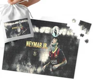 Puzzle - Puzzle - Neymar Jr Wzory Dla Małego Piłkarza 70El + Woreczek - miniaturka - grafika 1