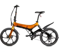 Rowery elektryczne - MS Energy i20 Pomarańczowo-czarny - miniaturka - grafika 1