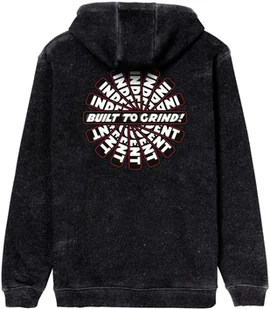 bluza męska INDEPENDENT BTG SPEED REVOLVE HOOD Mineral Wash Black - Bluzy męskie - miniaturka - grafika 1